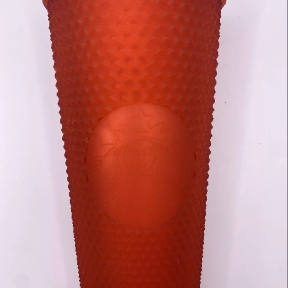 Starbucks Red Textured Tumbler